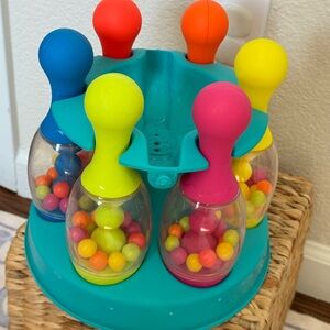 Vibrant Rattle Bowling Set for Kids